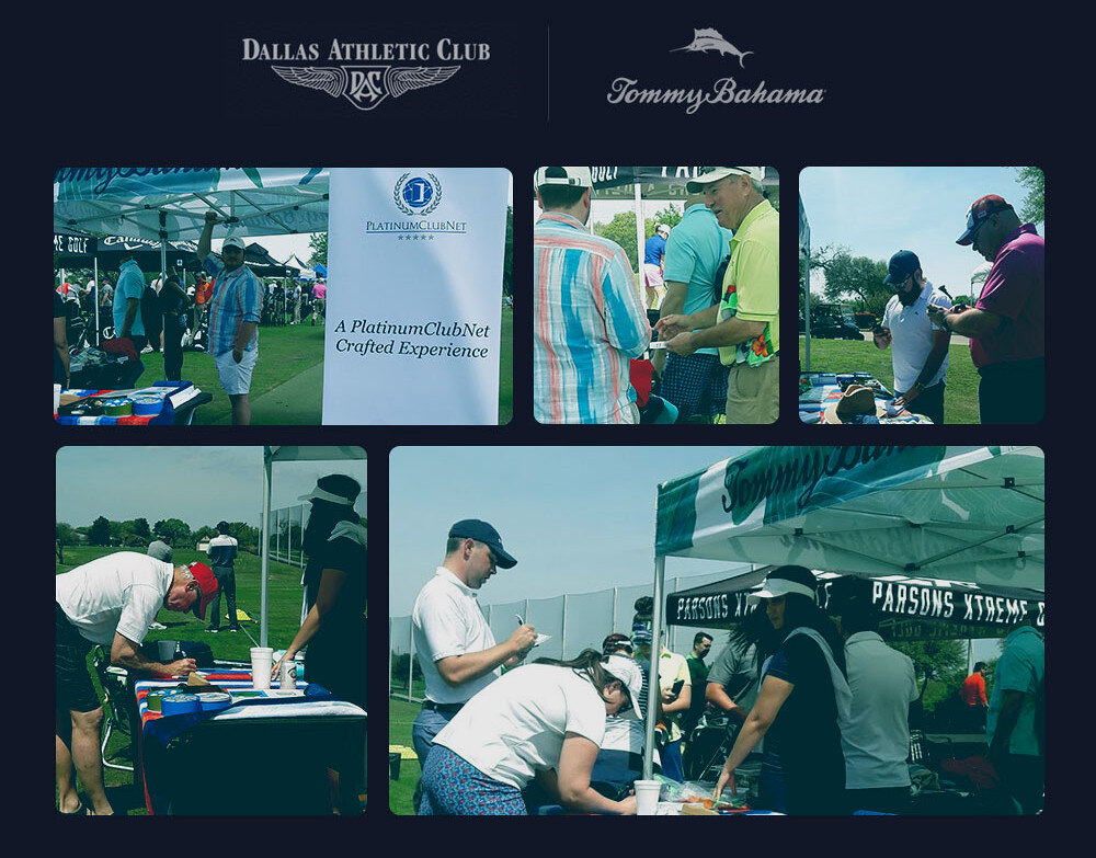 Tommy Bahama at the Annual Golf Carnival at Dallas Athletic Club